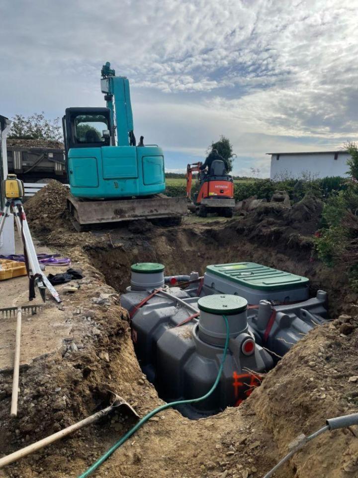 Travaux d'assainissement